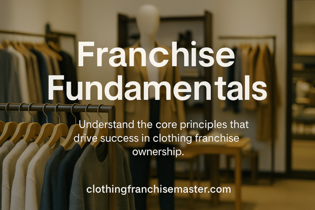 Clothing Franchise Master - clothing Franchise Fundamentals