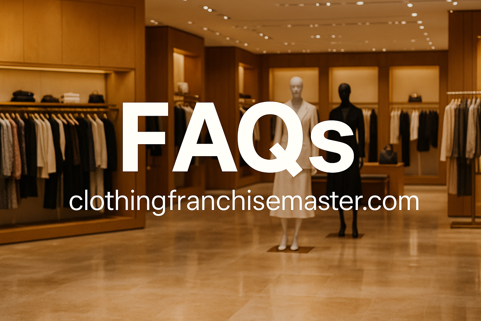 Clothing Franchise Business FAQ